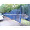 Powder coated security palisade fence for industrial area(china factory)